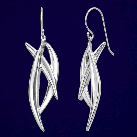 "Abele" Sterling Silver Earrings
