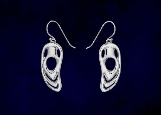 Zeppa Earrings Sterling Silver