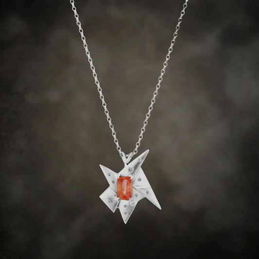 Uhruhu Sterling Silver Necklace